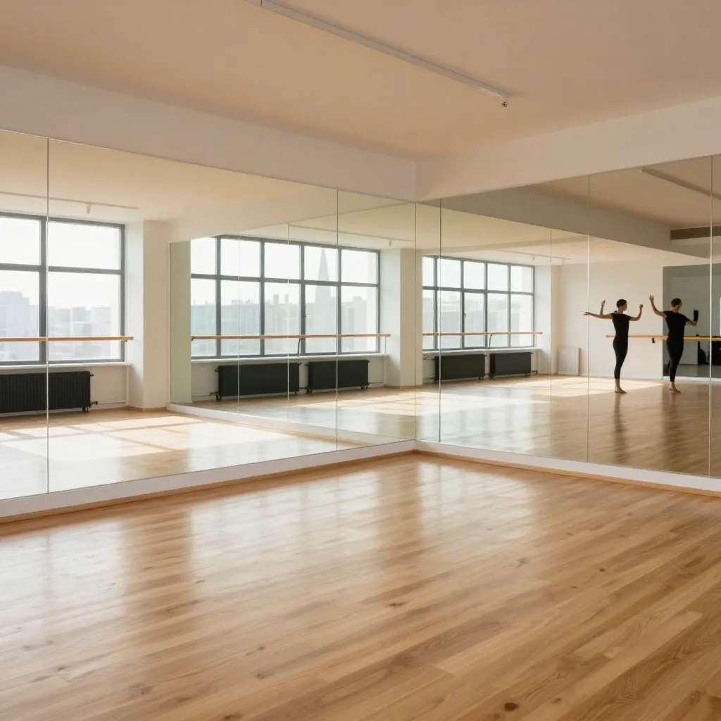 Yoga sessie in rustige omgeving