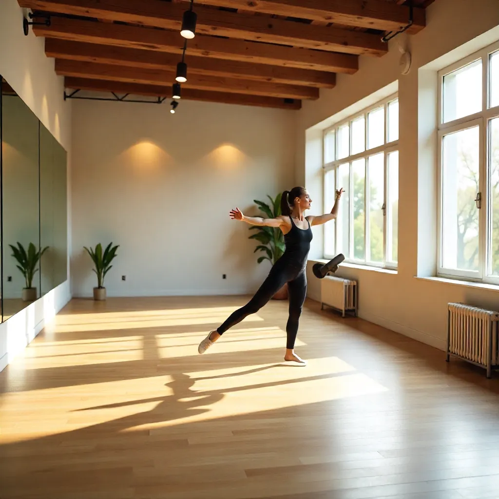 Energieke dansbewegingen